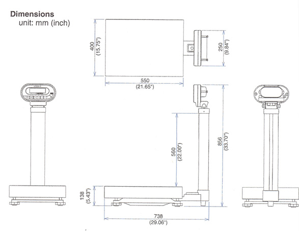 IGB Floor Scale