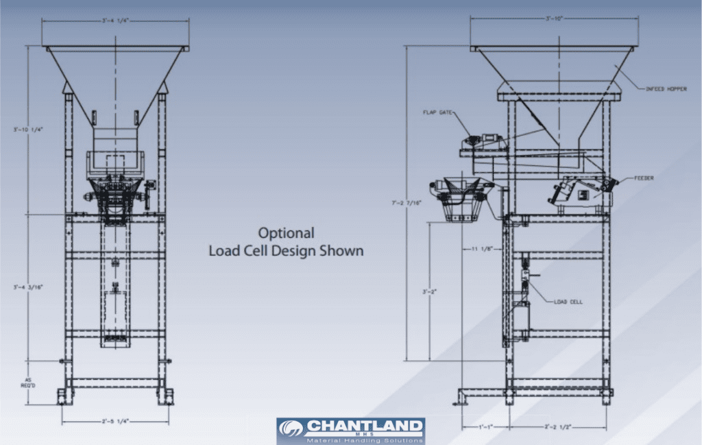 Focus on Filling > Chantland 4219 and 4219L Vibraweigh OpenMouth